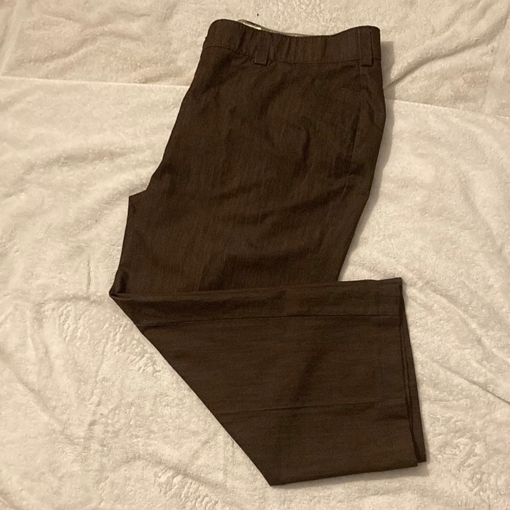 Lee Platinum Label | Women’s Brown Cropped Pants - Size 24W
